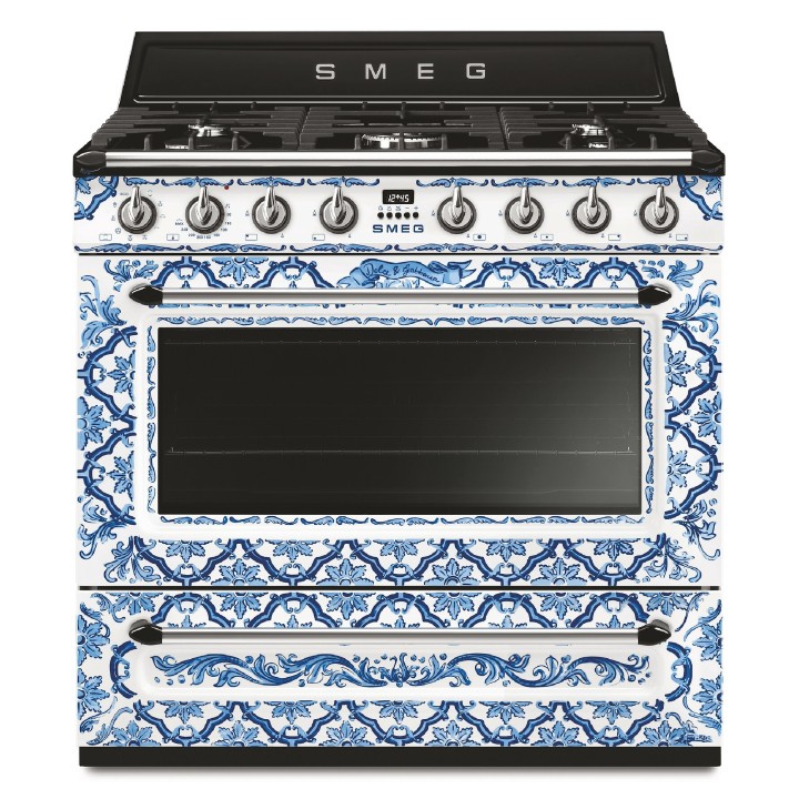 SMEG dujinė viryklė su elektrine orkaite  | 1