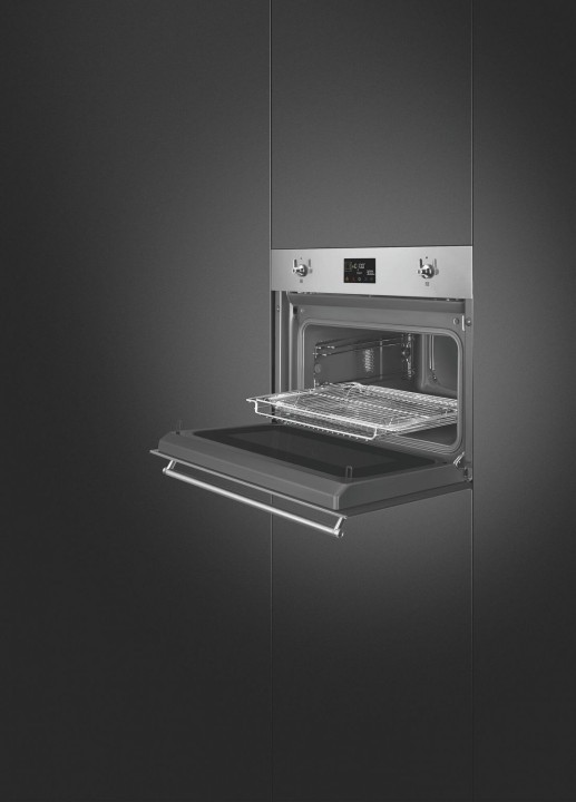 SMEG orkaitė su mikrobangų funkcija SO4302M1X  | 6