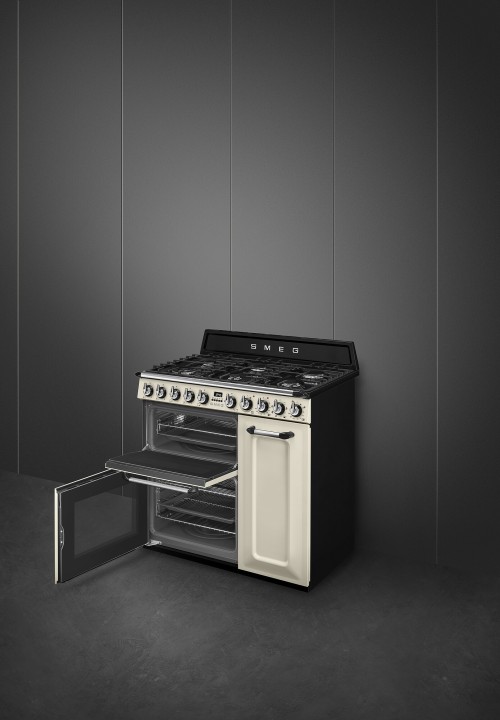 SMEG dujinė viryklė su 3 elektrinėmis orkaitėmis  | 5