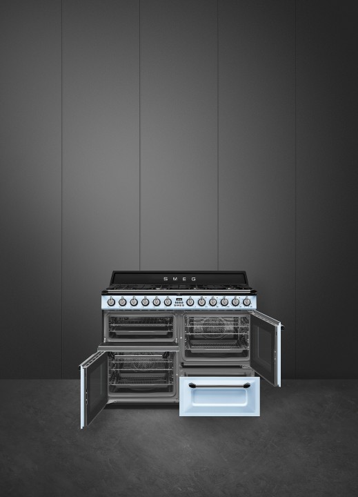 SMEG dujinė viryklė su 3 elektrinėmis orkaitėmis  | 7