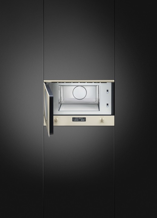 SMEG įmontuojama mikrobangų krosnelė MP822PO  | 3