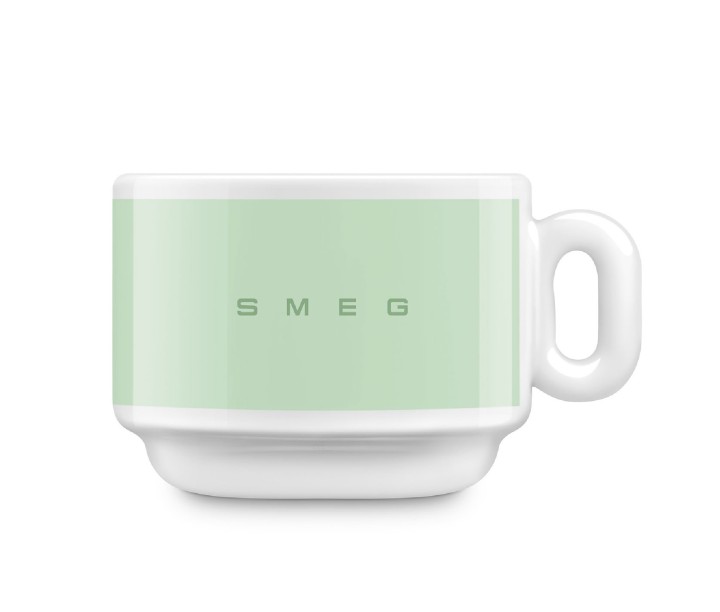SMEG porcelianinių cappuccino puodelių rinkinys 2 vnt., 200 ml | 2