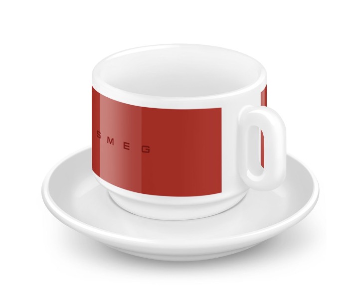 SMEG porcelianinių cappuccino puodelių rinkinys 2 vnt., 200 ml | 4