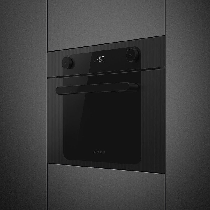 SMEG orkaitė su mikrobangų funkcija SO4201M1BI | 2