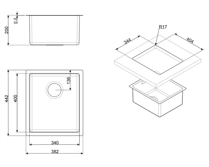 SMEG plautuvė VSTR34DKX  | 2
