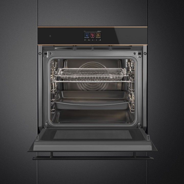 SMEG orkaitė su mikrobangų funkcija SO6604M2PNR  | 2