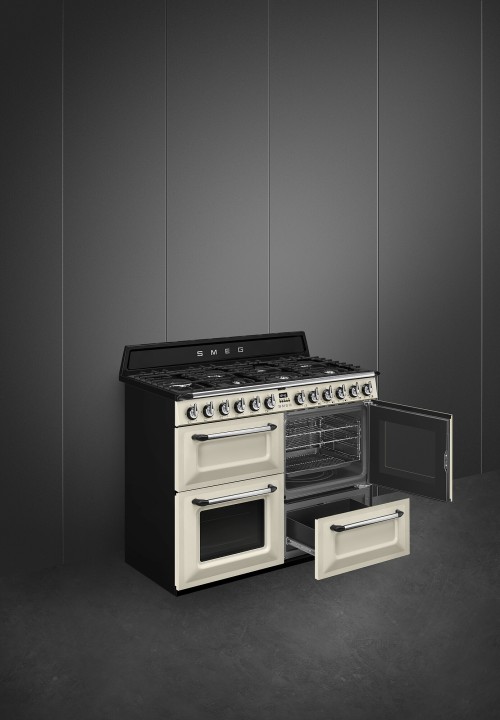 SMEG dujinė viryklė su 3 elektrinėmis orkaitėmis  | 5