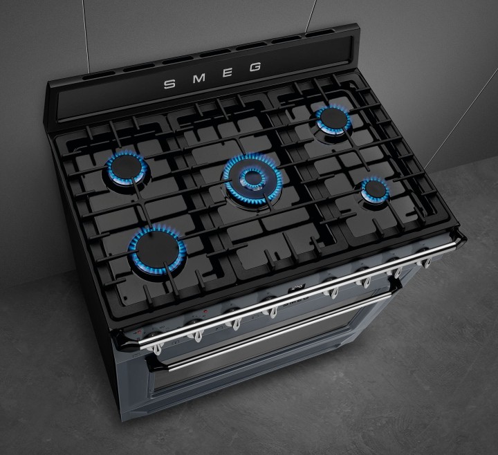 SMEG dujinė viryklė su elektrine orkaite  | 4