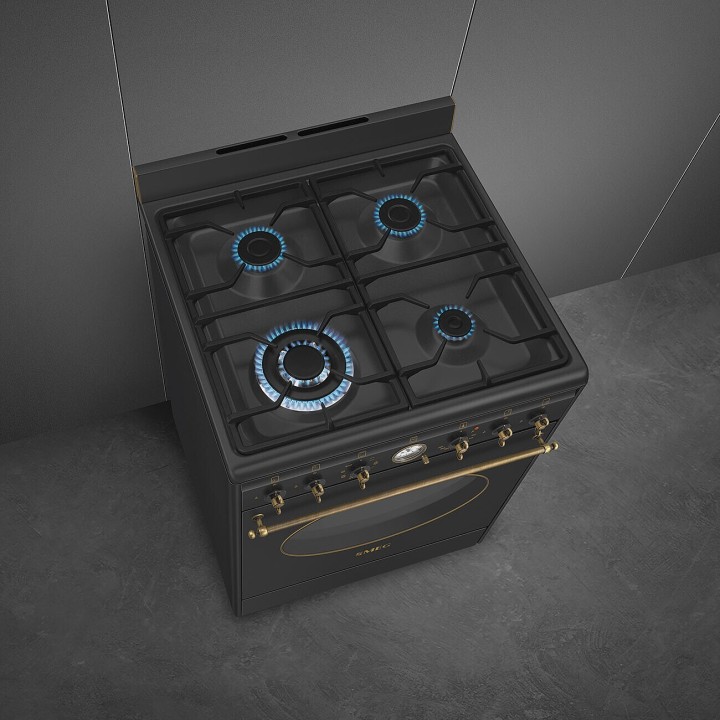 SMEG dujinė viryklė su elektrine orkaite CO60GMAN2 | 4