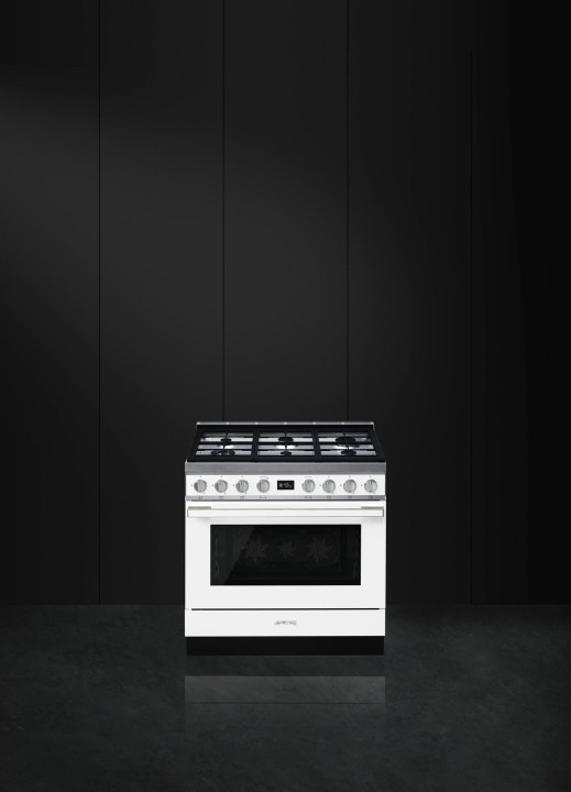 SMEG dujinė viryklė su elektrine orkaite CPF9GPWH | 2