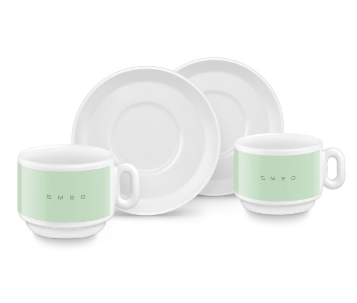 SMEG porcelianinių cappuccino puodelių rinkinys 2 vnt., 200 ml | 5