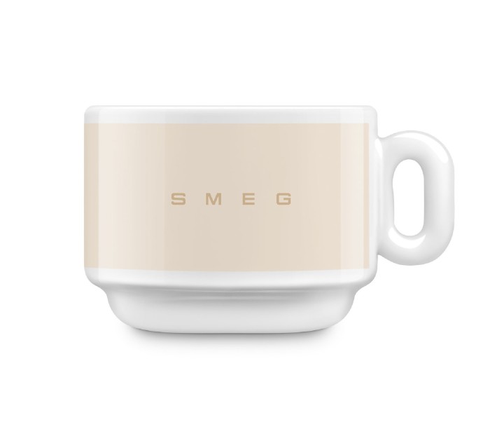 SMEG porcelianinių cappuccino puodelių rinkinys 2 vnt., 200 ml | 2