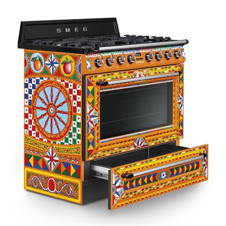 SMEG dujinė viryklė su elektrine orkaite  | 3