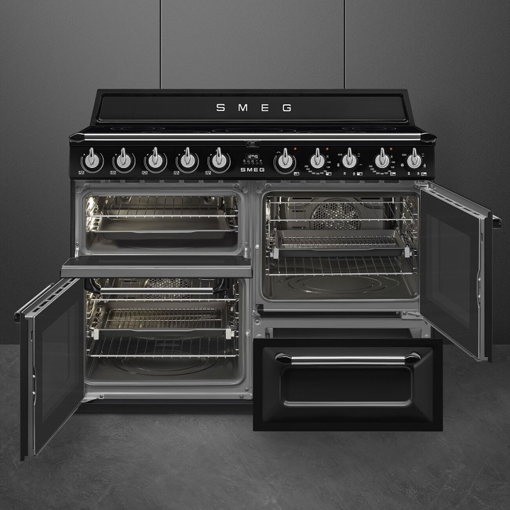 SMEG indukcinė viryklė su 3 elektrinėmis orkaitėmis  | 4