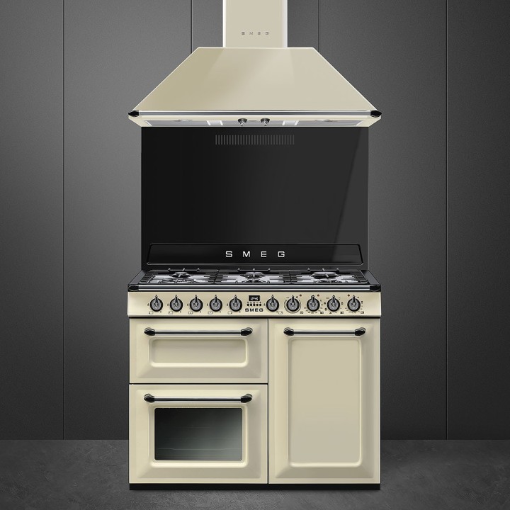 SMEG dujinė viryklė su 3 elektrinėmis orkaitėmis  | 3