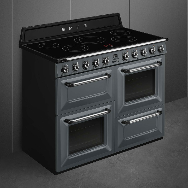 SMEG indukcinė viryklė su 3 elektrinėmis orkaitėmis  | 3