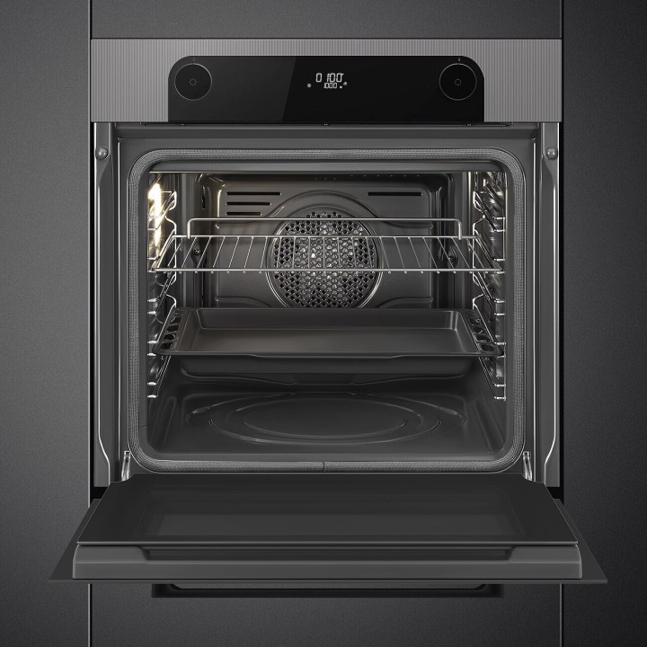 SMEG orkaitė su savaiminio išsivalymo funkcija (Pirolizė) SFP6201TS | 2