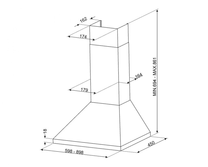 SMEG gartraukis KDE900EX  | 3