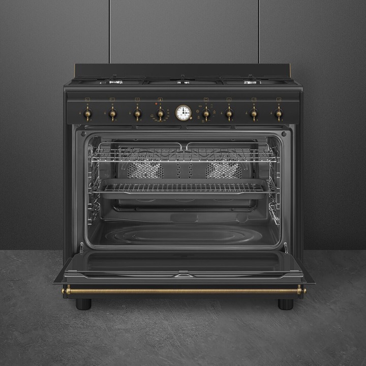 SMEG dujinė viryklė su elektrine orkaite CO90GMAN2 | 3