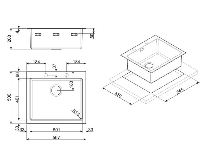 SMEG plautuvė VQR50RS  | 2