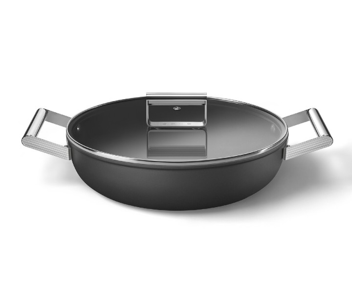 SMEG troškintuvas su dangčiu Ø 24 cm, 4,3 l | 1