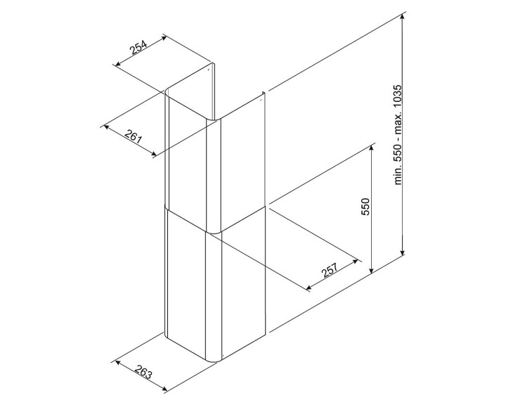 SMEG kaminas gartraukiui  | 3
