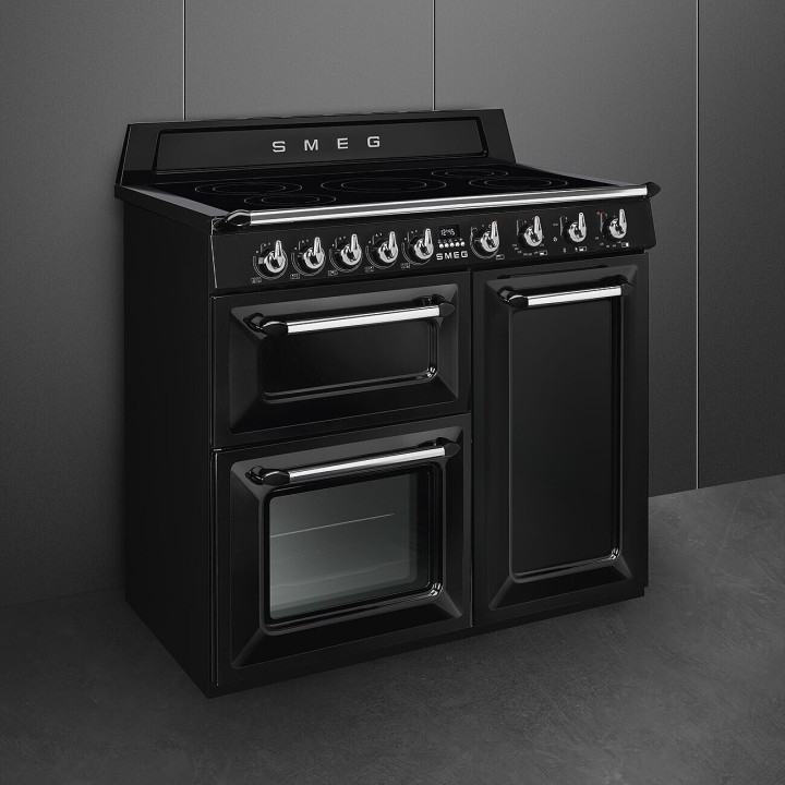 SMEG dujinė viryklė su 3 elektrinėmis orkaitėmis  | 3
