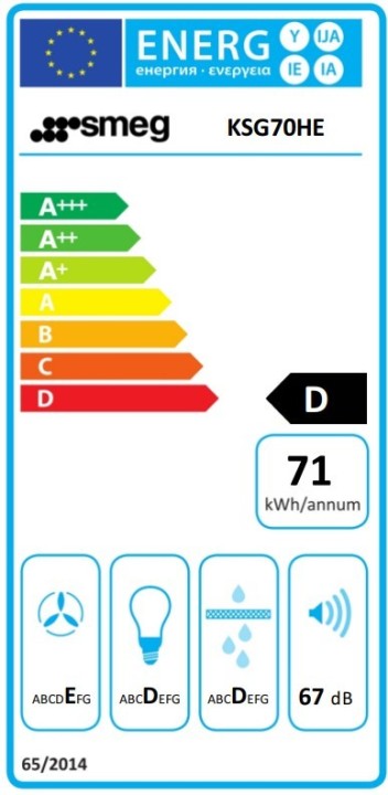 SMEG gartraukis KSG70HE  | 4