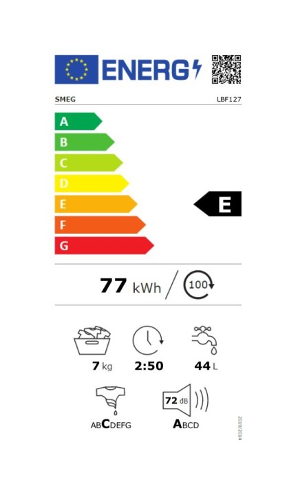 SMEG skalbyklė LBF127  | 4