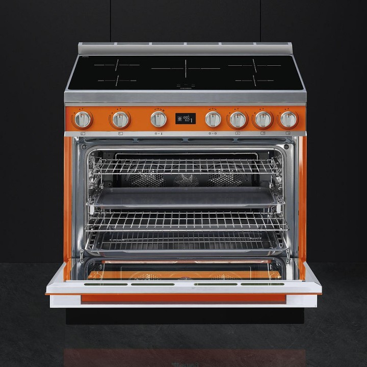 SMEG indukcinė viryklė su elektrine orkaite CPF9IPOR | 4