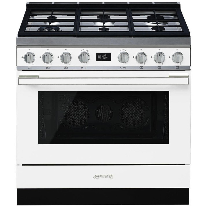 SMEG dujinė viryklė su elektrine orkaite CPF9GPWH | 1