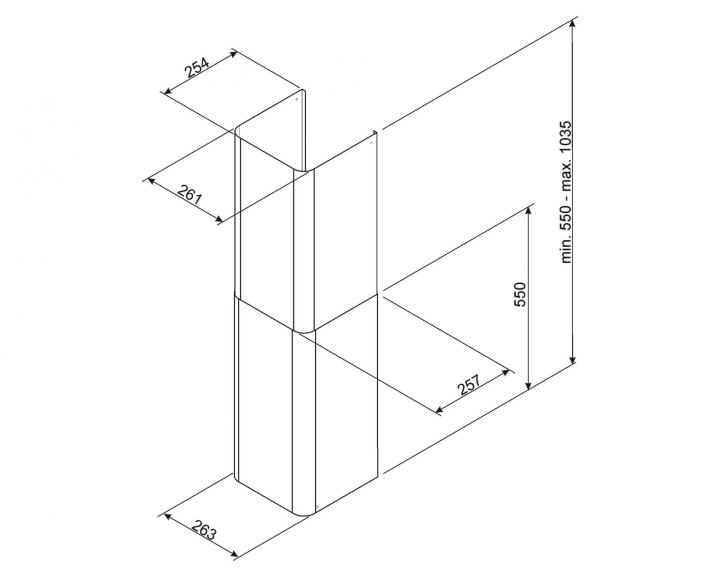 SMEG kaminas gartraukiui  | 3
