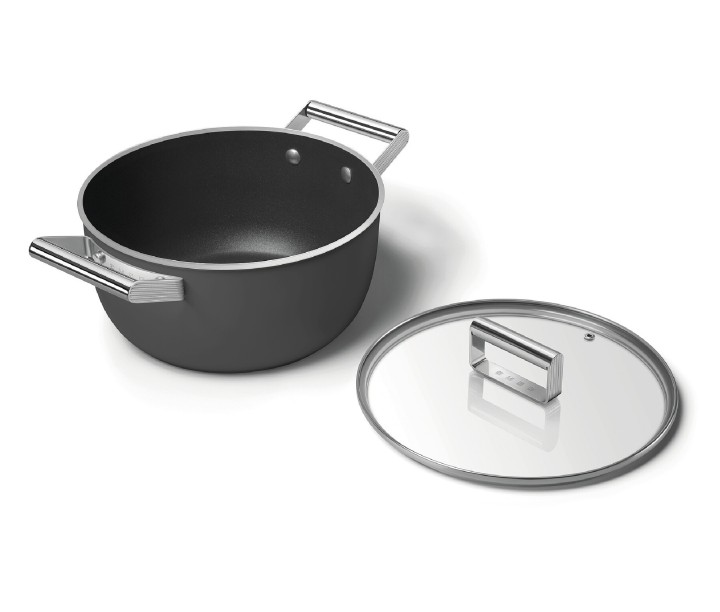 SMEG puodas su dangčiu Ø 24 cm, 5,4 l | 2