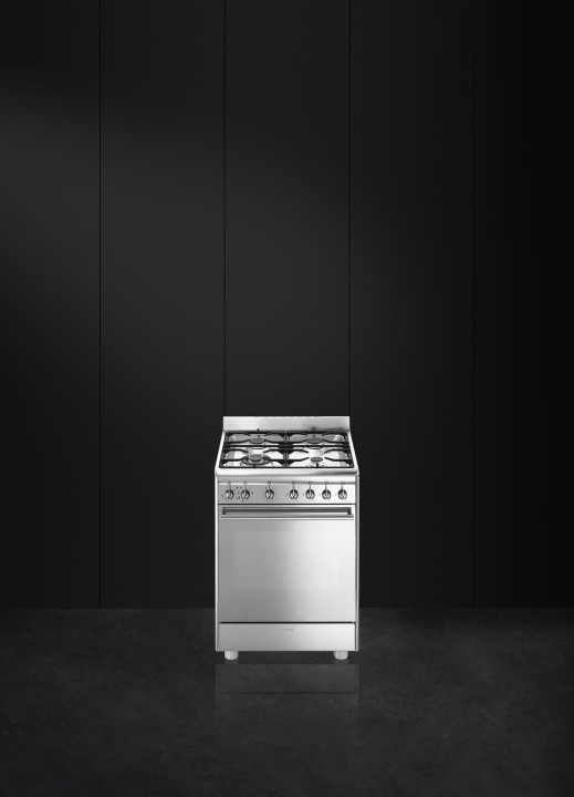 SMEG dujinė viryklė su elektrine orkaite CX68MF8-2  | 2
