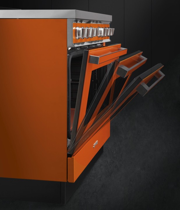 SMEG indukcinė viryklė su elektrine orkaite CPF9IPOR | 5