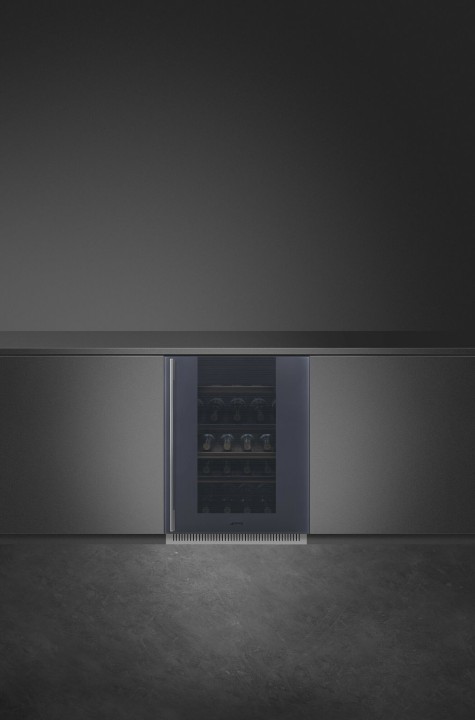 SMEG vyno šaldytuvas CVI138RG, (38 vnt., butelių)  | 2