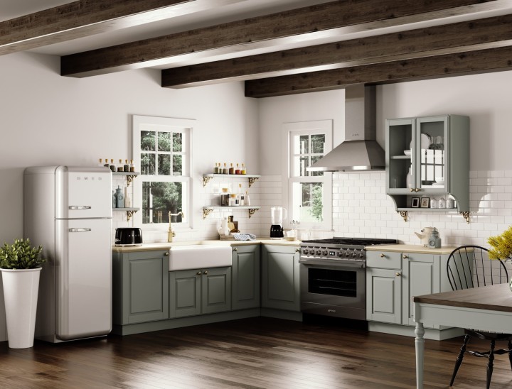 SMEG šaldytuvas FAB30RSV6 | 2