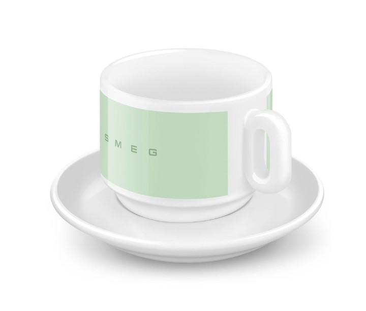 SMEG porcelianinių cappuccino puodelių rinkinys 2 vnt., 200 ml | 4