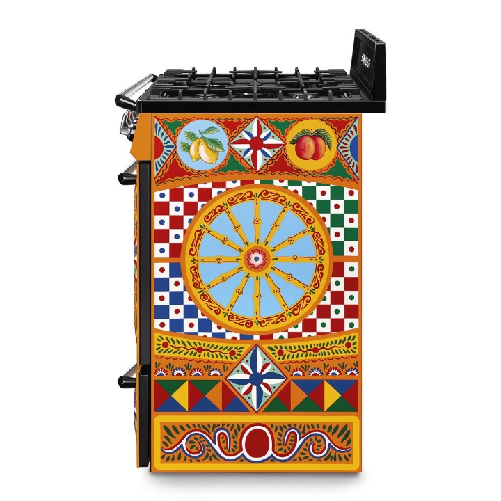 SMEG dujinė viryklė su elektrine orkaite  | 9