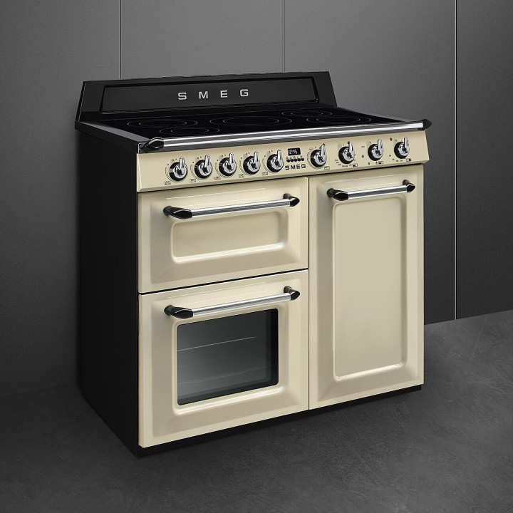 SMEG dujinė viryklė su 3 elektrinėmis orkaitėmis  | 3