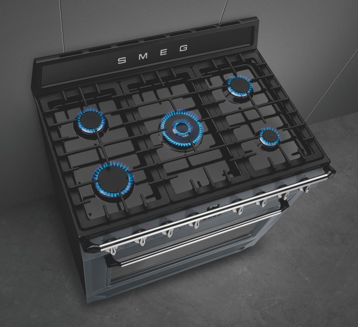 SMEG dujinė viryklė su elektrine orkaite  | 3