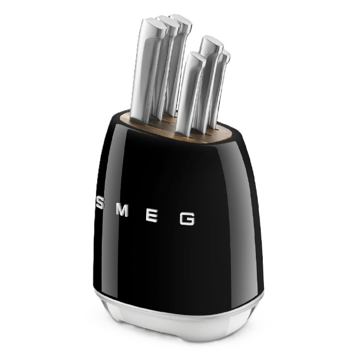 SMEG peilių rinkinys su stovu KBSF02BL, 7 dalys | 1