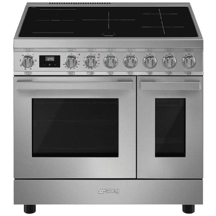 SMEG indukcinė viryklė su 2 elektrinėmis orkaitėmis CPF92IMX | 1