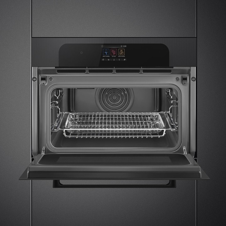 SMEG orkaitė su mikrobangų funkcija SO4204M2PB | 3