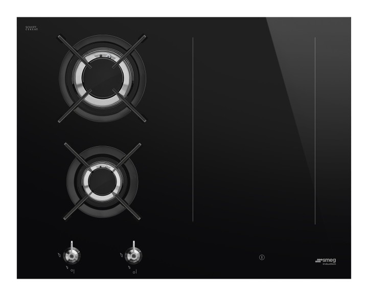 SMEG dujinė - indukcinė kaitlentė PM3643D  | 1