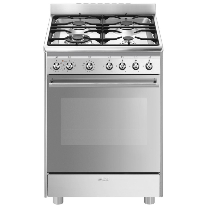 SMEG dujinė viryklė su elektrine orkaite CX68MF8-2  | 1