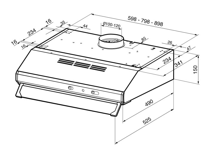 SMEG gartraukis KSEC61BE3  | 2