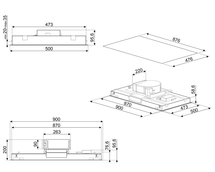 SMEG gartraukis KLT9L4X | 3