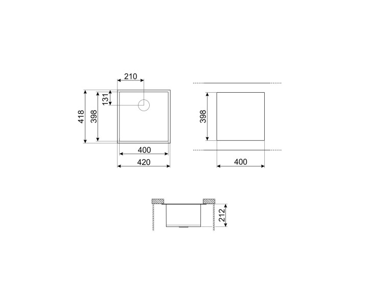SMEG plautuvė "QUADRA" VSTQ40-2  | 3