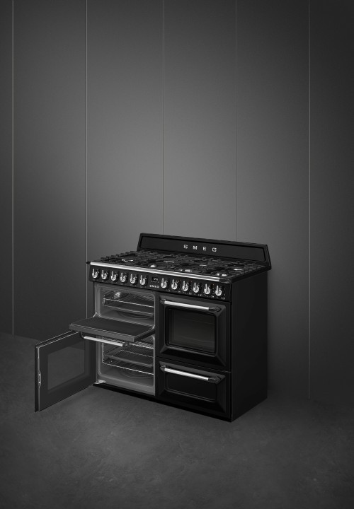 SMEG dujinė viryklė su 3 elektrinėmis orkaitėmis  | 3